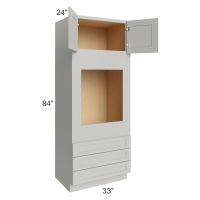Stone Shaker 33x84x24 Oven Cabinet