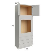 Stone Shaker 33x90x24 Oven Cabinet