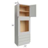 Stone Shaker 33x96x24 Oven Cabinet