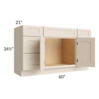 60" Vanity Sink and Drawer Combo