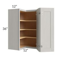 24x36 Square Corner Wall Cabinet