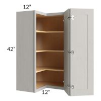 24x42 Square Corner Wall Cabinet