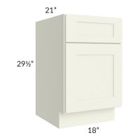 Linen Shaker 18" Drawer File Base Cabinet