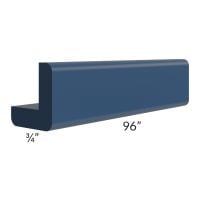 Portland Navy Blue 96" Outside Corner Molding - Out of stock through early June
