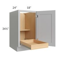 Stone Shaker 18" Full Height Door Base Cabinet with 1 Rollout Tray
