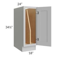 Stone Shaker 18" Full Height Door Tray Divider Base Cabinet
