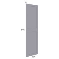 Graphite Grey Shaker 24x90 Tall Decorative Door Set