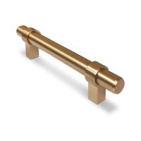 Contemporary Metal Pull 5.35" Overall Length in Champagne Bronze