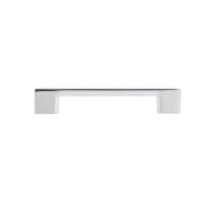 Contemporary Metal Pull 5.03" Center to Center in Chrome