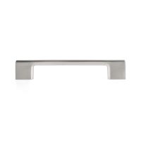 Contemporary Metal Pull 5.03" Center to Center in Brushed Nickel