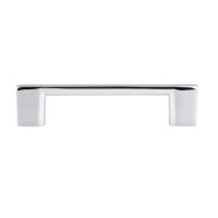 Contemporary Metal Pull 3.77" Center to Center in Chrome