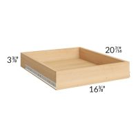 Brilliant White Shaker 21" Roll Out Tray