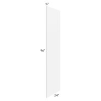Brilliant White Shaker 24x96 Finished Panel (3/4" Thick)