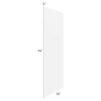 Brilliant White Shaker 36x96 Finished Panel (3/4" Thick)