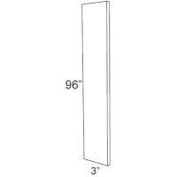 3x96 Tall Filler