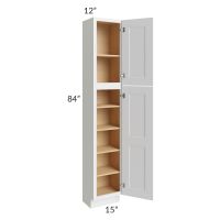 Salem White 15x12x84 Pantry Cabinet 