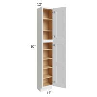 Salem White 15x12x90 Pantry Cabinet