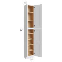 Salem White 15x12x96 Pantry Cabinet 