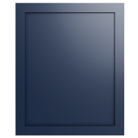 Portland Navy Blue Sample Door