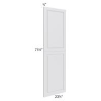 Lakewood White 24x84 Tall Decorative Door Set