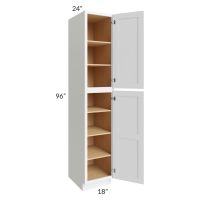 Lakewood White 18x96x24 Wall Pantry Cabinet