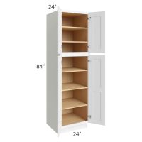 Lakewood White 24x84x24 Wall Pantry Cabinet