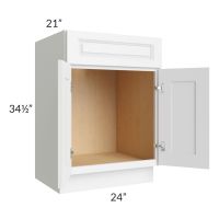 Lakewood White 24" Vanity Base Cabinet
