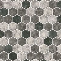 Urban Tapestry Hexagon 6mm Mosaic Tile