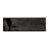 Urbano Ink 4" x 12" Glossy Bull Nose Wall Tile