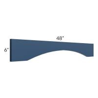 Portland Navy Blue 48" Valance (Trimmable)