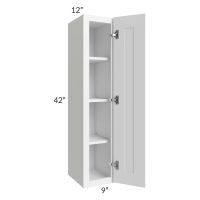 Providence White 09x42 Wall Cabinet