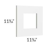 Aspen White Shaker 12x12 Glass Door Only with Glass Included
