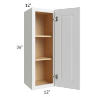 Southport White Shaker 12x36 Wall Cabinet