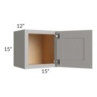 Midtown Light Grey Shaker 15x15 Wall Cabinet