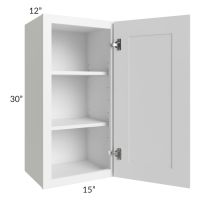 Providence White 15x30 Wall Cabinet