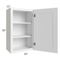 Providence White 18x30 Wall Cabinet