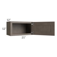Natural Grey Shaker 21x12 Wall Cabinet