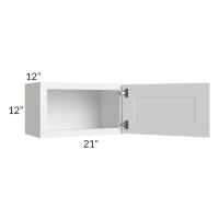 Aspen White Shaker 21x12 Wall Cabinet