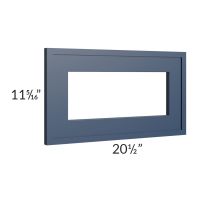 Portland Navy Blue 21x12 Glass Door Only with Glass Included 