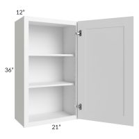 Providence White 21x36 Wall Cabinet
