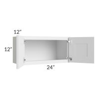 Providence White 24x12 Wall Cabinet
