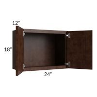 Regency Espresso 24x18 Wall Cabinet