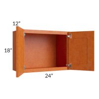 Regency Spiced Glaze 24x18 Wall Cabinet