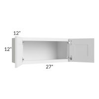 Providence White 27x12 Wall Cabinet 