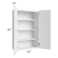 Providence White 27x42 Wall Cabinet