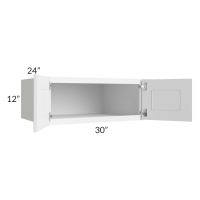 Aspen White Shaker 30x12x24 Wall Cabinet
