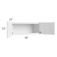 Aspen White Shaker 30x12 Wall Cabinet