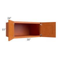 Regency Spiced Glaze 30x15x24 Wall Cabinet