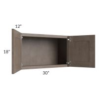 Providence Natural Grey 30x18 Wall Cabinet 