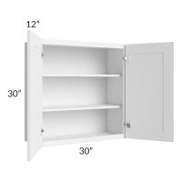 Regency White 30x30 Wall Cabinet